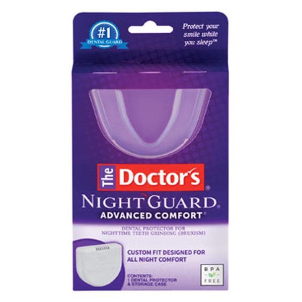 Doctors Night Guard One Size Clear 12/Ca
