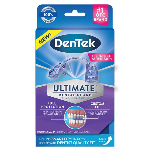 Dentek Night Guard 3.5 in x 1.75 in x 6.25 in Blue Adult 12/Ca