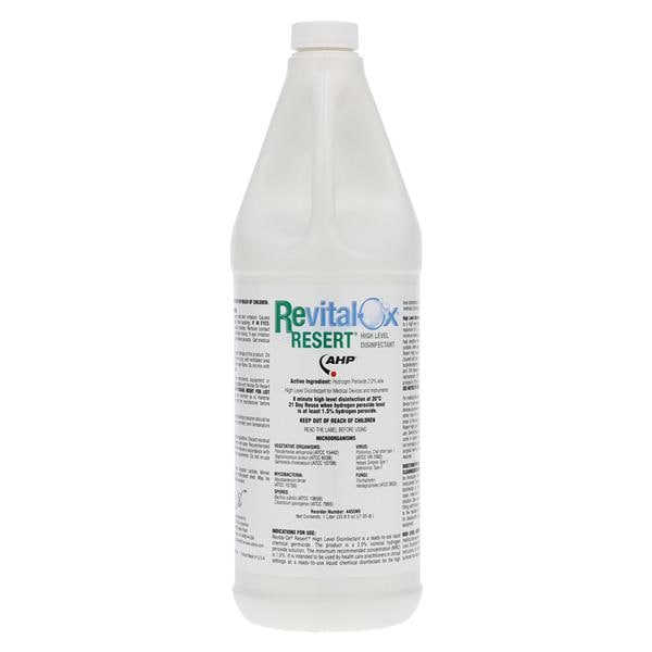 Revital-Ox Resert Scope Reprocessing Solution Disinfectant 1 Liter Ea