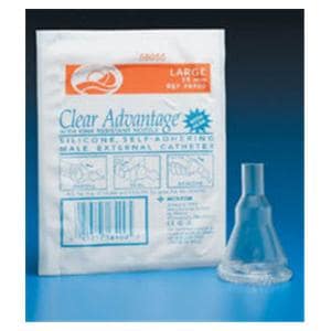 Freedom Clear Advantage Catheter External _ Large Silicone/Aloe 35mm 30/Bx