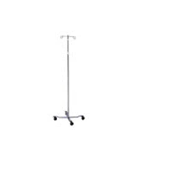 IV Stand 2 Hook 47-84.5" Height Adjustment