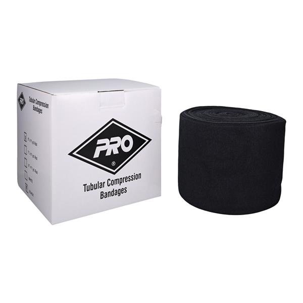 Compression Bandage Elastic 6"x11yd Black Ea