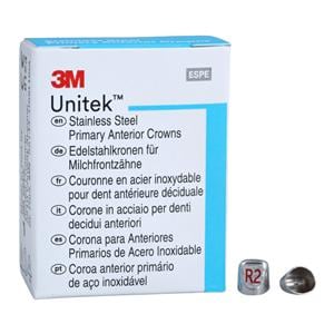 3M™ Unitek™ Stainless Steel Crowns Size 2UR Prim Ant Upr Rght Lat Refill 5/Bx