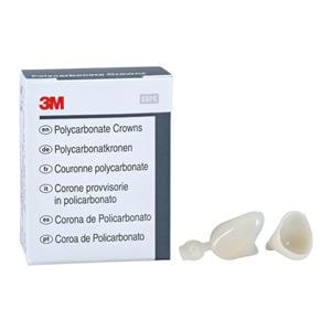 3M™ Polycarbonate Crowns Size 301 Rght Cspd Upr&Lwr Replacement Crowns 5/Bx