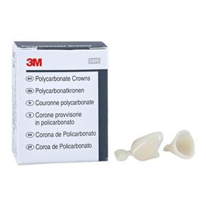 3M™ Polycarbonate Crowns Size 30 Rght Cspd Upr&Lwr Replacement Crowns 5/Bx