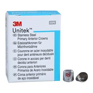 3M™ Unitek™ Stainless Steel Crowns Size 5UR Prim Ant Upr Rght Lat Refill 5/Bx