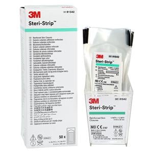 Steri-Strip Skin Closure Strip Non-Woven Rayon Backed 1/4x1-1/2" White 50/Bx