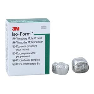 3M™ Iso-Form™ Temporary Molar Crowns Size U63 1st ULM Replacement Crowns 5/Bx