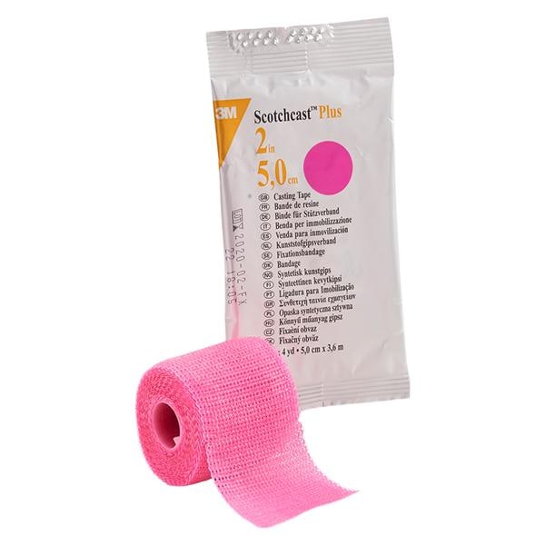 Scotchcast Plus Casting Tape Pink 2"x4yd