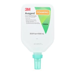 3M™ Avagard Foam Sanitizer 33.8 oz Dispenser Bottle Fragrance Free Ea