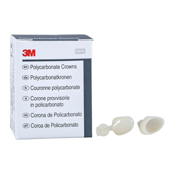 3M™ Polycarbonate Crowns Size 53 2nd Bicuspid Replacement Crowns 5/Bx