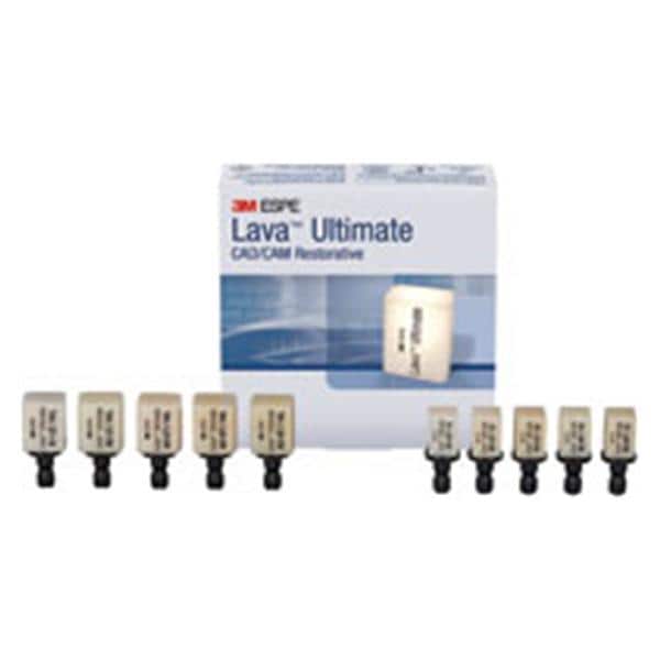 3M™ Lava™ Ultimate CAD/CAM Milling Blocks 12 A3 For CEREC® 5/Pk