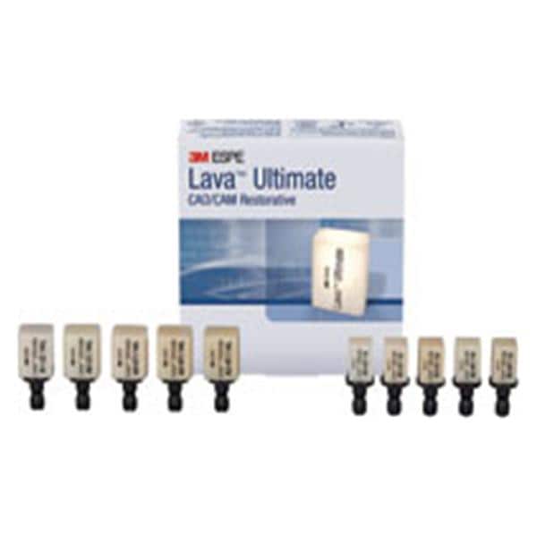 3M™ Lava™ Ultimate CAD/CAM Milling Blocks 14L BL For CEREC® 5/Pk