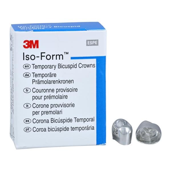 3M™ Iso-Form™ Temporary Metal Crowns Size U41 1st ULB Replacement Crowns 5/Bx