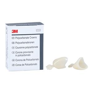 3M™ Polycarbonate Crowns Size 303 Lft Cspd Upr&Lwr Replacement Crowns 5/Bx