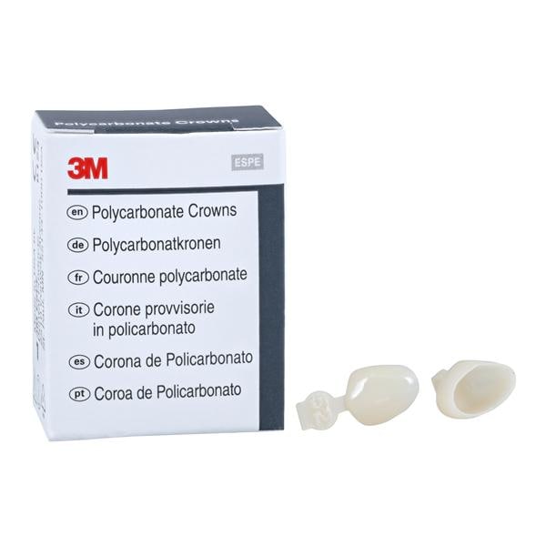 3M™ Polycarbonate Crowns Size 52 2nd Bicuspid Replacement Crowns 5/Bx