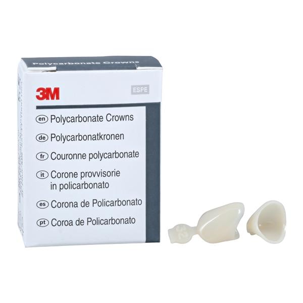 3M™ Polycarbonate Crowns Size 32 Rt Cspd Upr&Lwr Replacement Crowns 5/Bx
