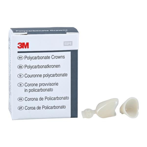 3M™ Polycarbonate Crowns Size 32 Rght Cspd Upr&Lwr Replacement Crowns 5/Bx