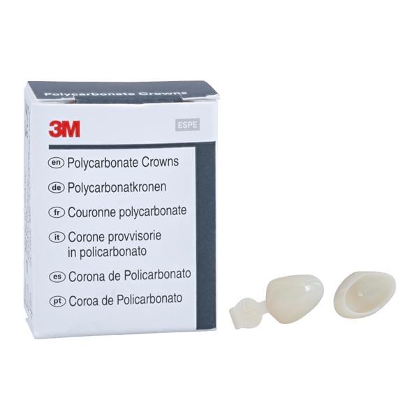 3M™ Polycarbonate Crowns Size 51 2nd Bicuspid Replacement Crowns 5/Bx