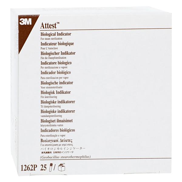 3M™ Attest Biological In Office Monitor Ampule 25/Bx