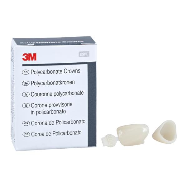 3M™ Polycarbonate Crowns Size 200 Upper Left Lateral Replacement Crowns 5/Bx