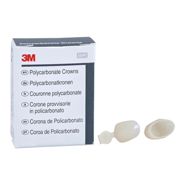 3M™ Polycarbonate Crowns Size 41 1st Bicuspid Replacement Crowns 5/Bx