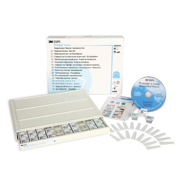 Protemp Composite Crowns Size Assorted Introductory Kit Ea