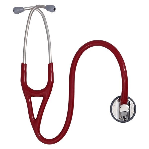 Littmann Master Cardiology Crdlgy Stethoscope Adlt/Chld/Inf Brgndy 2Lmn Tbng Ea