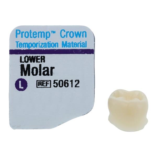 3M™ Protemp™ Composite Crowns Lower Large Molar Refill 5/Pk