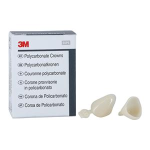 3M™ Polycarbonate Crowns Size 300 Rght Cspd Upr&Lwr Replacement Crowns 5/Bx