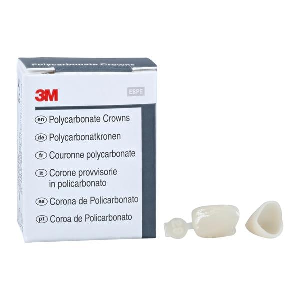3M™ Polycarbonate Crowns Size 29 Upper Left Lateral Replacement Crowns 5/Bx