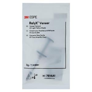 3M RelyX Veneer Cement A1 / Light Yellow 3 Gm Syringe Refill 3gm/Ea
