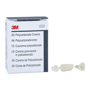 3M™ Polycarbonate Crowns Size 64 Lower Anterior Replacement Crowns 5/Bx