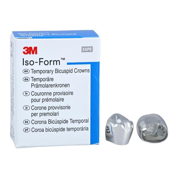 3M™ Iso-Form™ Temporary Metal Crowns Size L59 2nd LLB Replacement Crowns 5/Bx