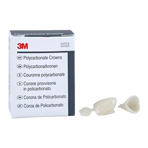 3M™ Polycarbonate Crowns Size 2 Upper Right Lateral Replacement Crowns 5/Bx