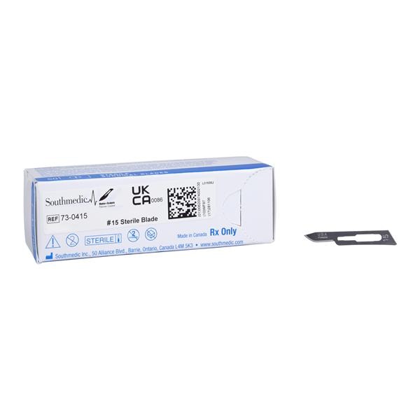 Polymer Coated Sterile Surgical Blade Disposable, 6 BX/CA