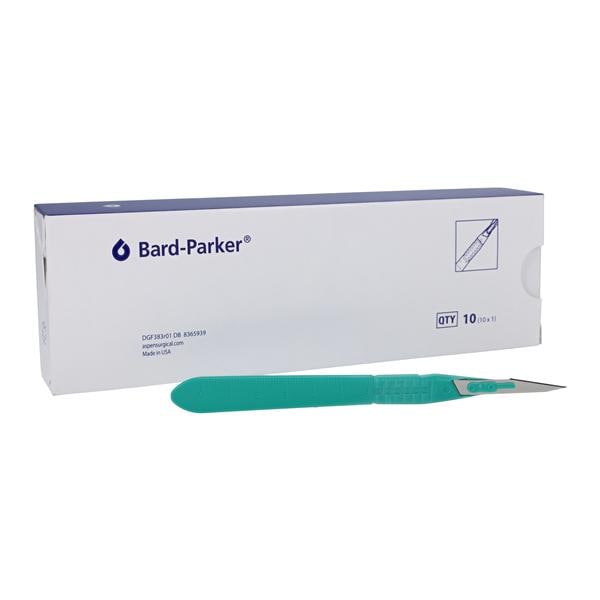 Bard-Parker Disposable Surgical Scalpel #11 Plastic/Stainless Steel Sterile, 10 BX/CA