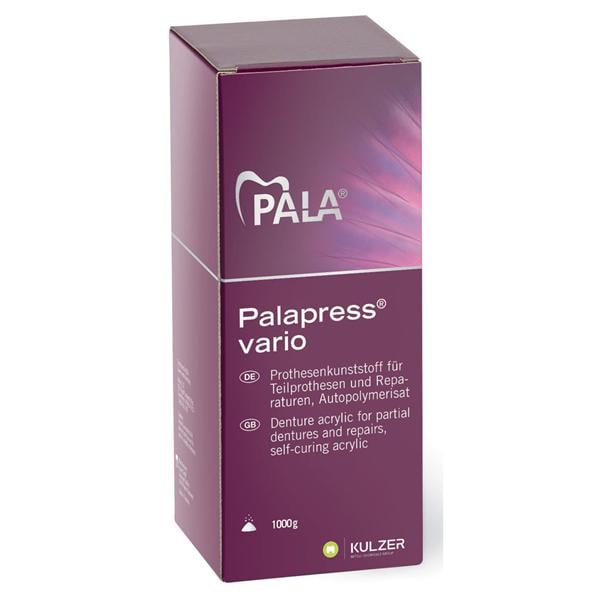 Palapress Vario Denture Resin Acrylic Cold Cure Pink 1000Gm