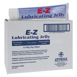 E-Z Lubricating Jelly 4oz Flip Top Tube 12/Bx, 6 BX/CA