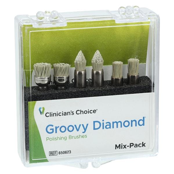 Groovy Diamond Polishing Brush 6/Pk