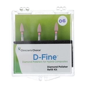 D-Fine Diamond Polisher Refill 3/Pk