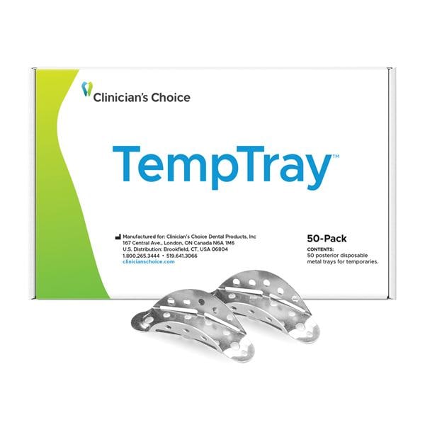 TempTray Disposable Impression Tray Universal 50/Pk