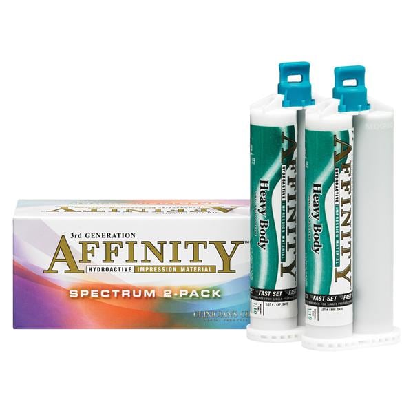 Affinity Impression Material Fast Set Light Body High Flow Refill w/o Tips 2/Pk