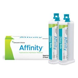 Affinity Impression Material Regular Set Heavy Body Refill w/o Tips 2/Pk