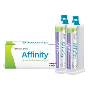 Affinity Quick Bite Impression Material Fast Set Refill w/o Tips 2/Pk