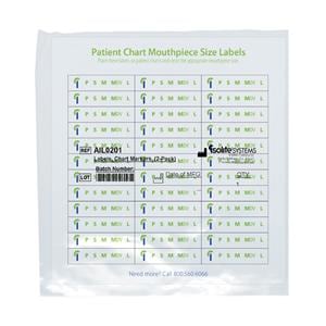 Isolite / Isodry / Isovac Patient Chart Labels 2/Pk