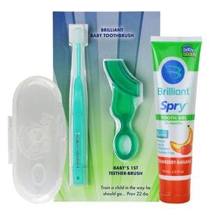 Baby Buddy Brilliant Hygiene Kit 4+ Months Oral Care Complete Kit Ea