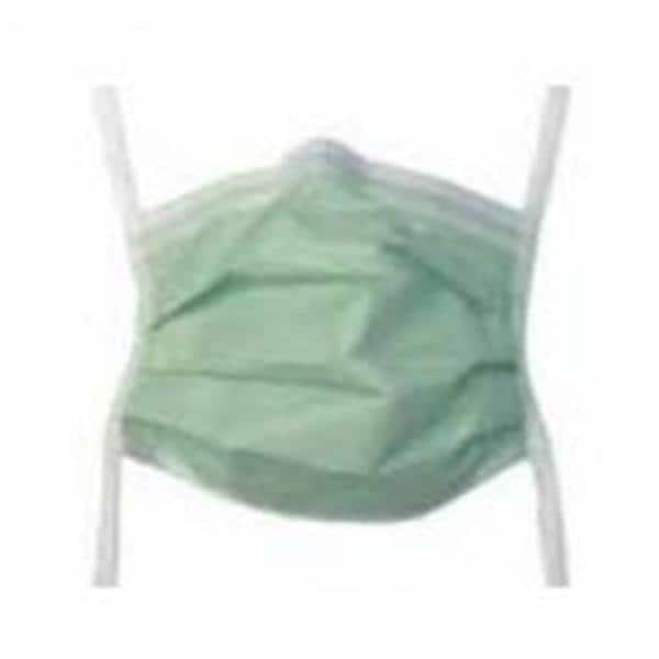 Fog-Shield Surgical Mask ASTM Level 1 Anti-Fog Green Diamond 25x6/Ca