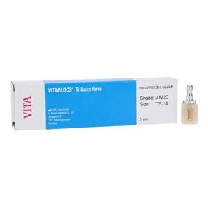 VITABLOCS TriLuxe forte TF-14/12 3M2C For CEREC 5/Pkg