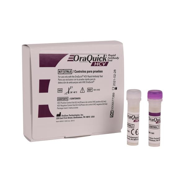 OraQuick HCV Rapid Positive/Negative Control 2/Bx